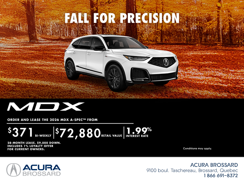 2026 Acura MDX