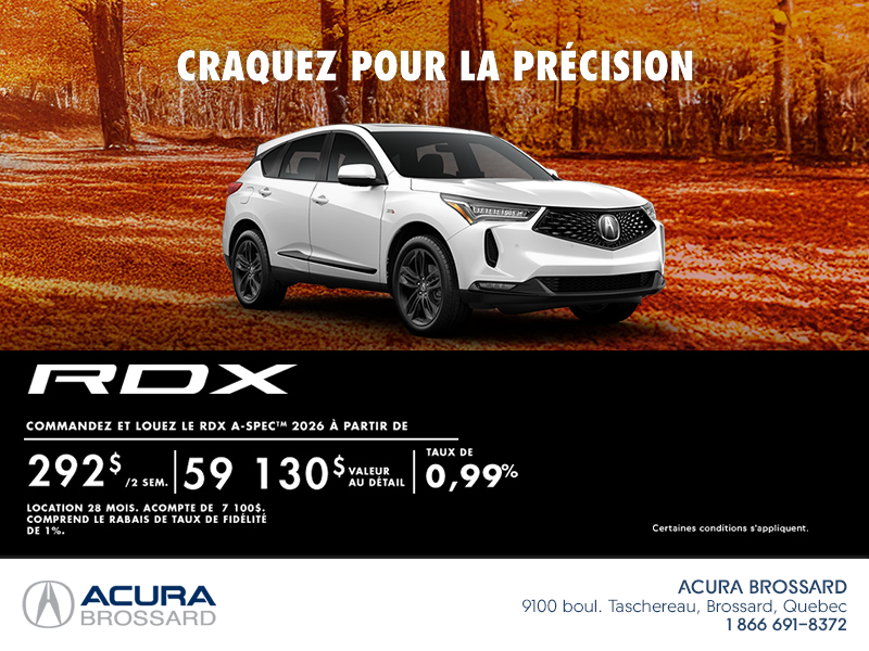 Acura RDX 2026
