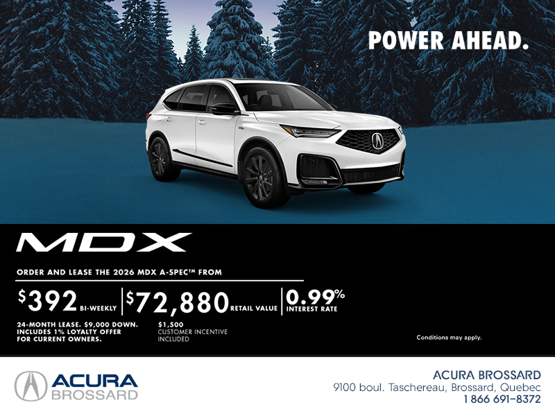 2026 Acura MDX