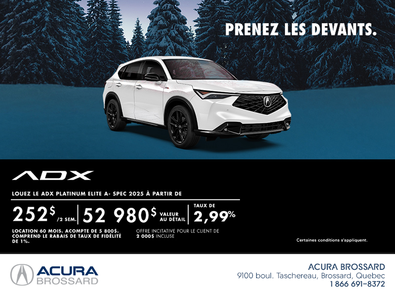 Acura ADX 2025