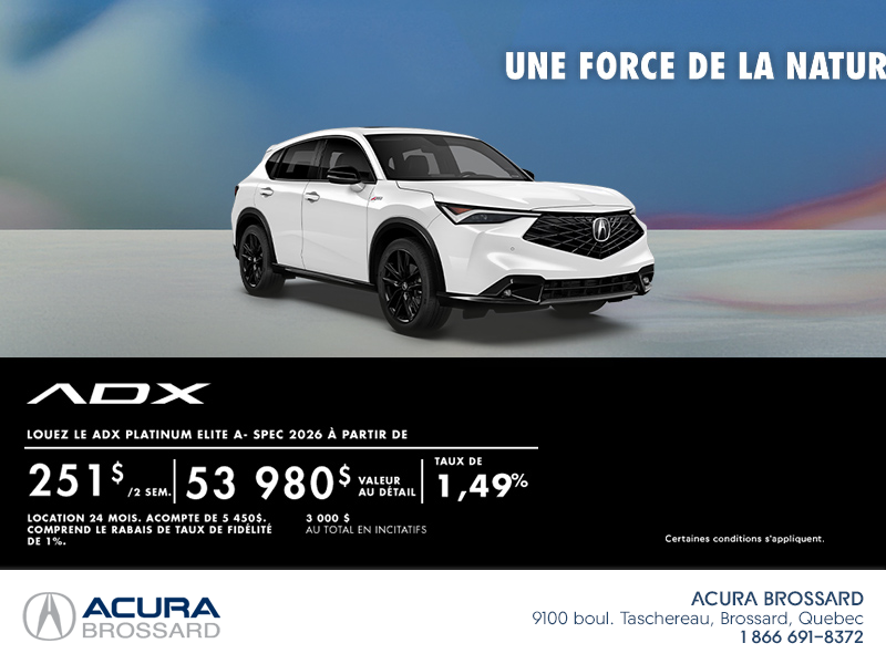 Acura ADX 2026