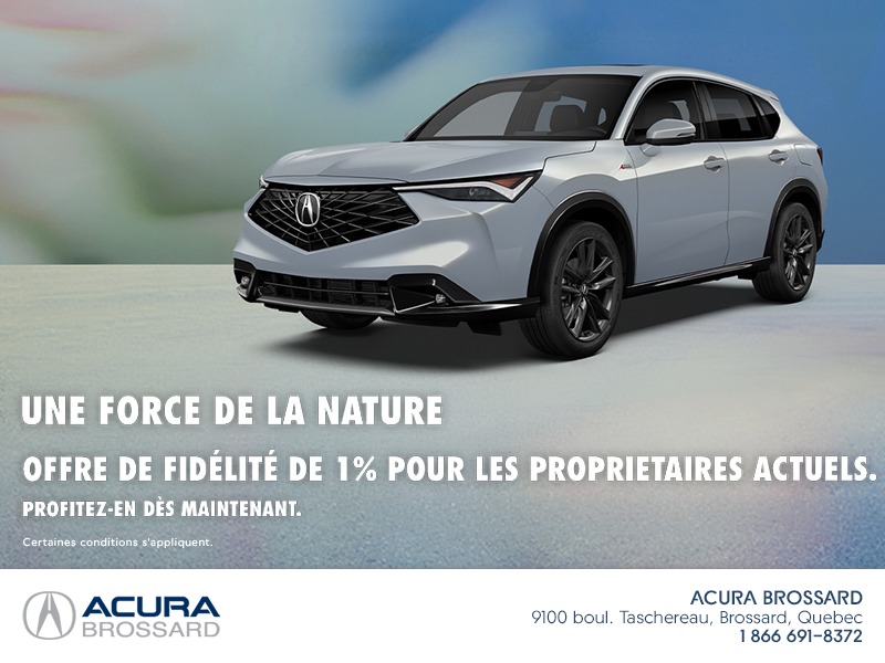 L'événement mensuel Acura
