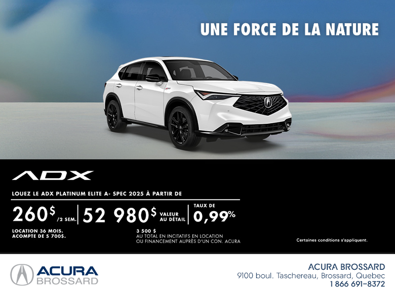 Acura ADX 2025