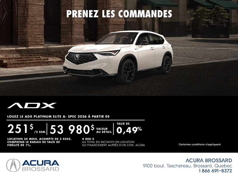 Acura ADX 2026