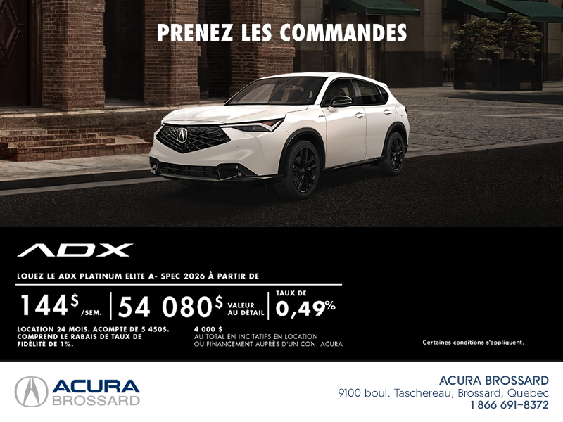 Acura ADX 2026