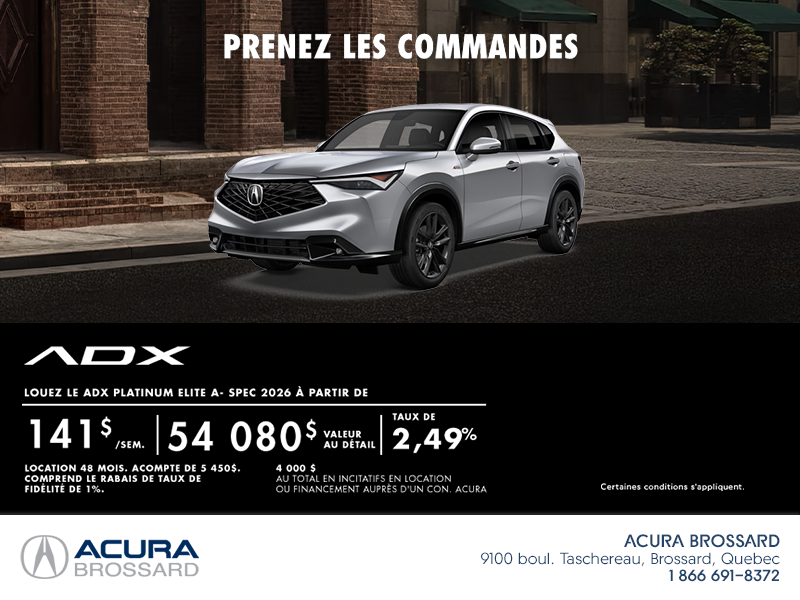 Acura ADX 2026