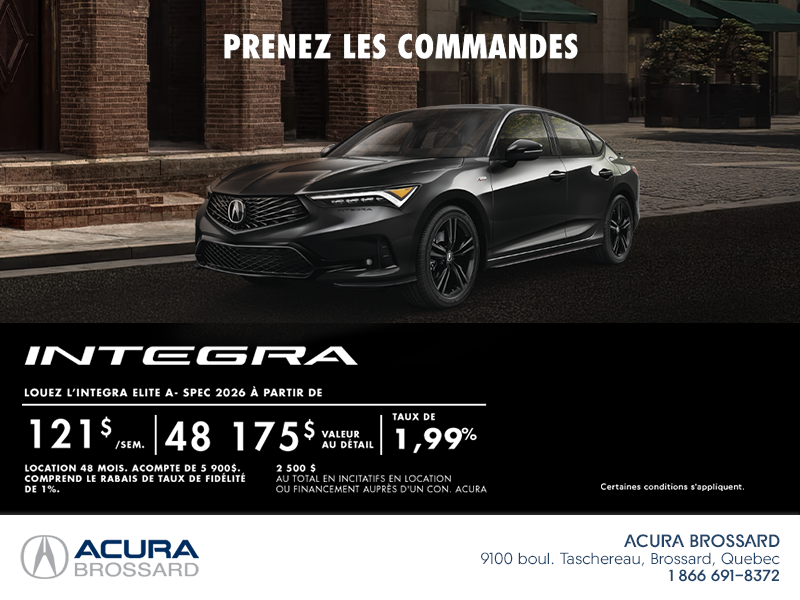 Acura Integra 2026