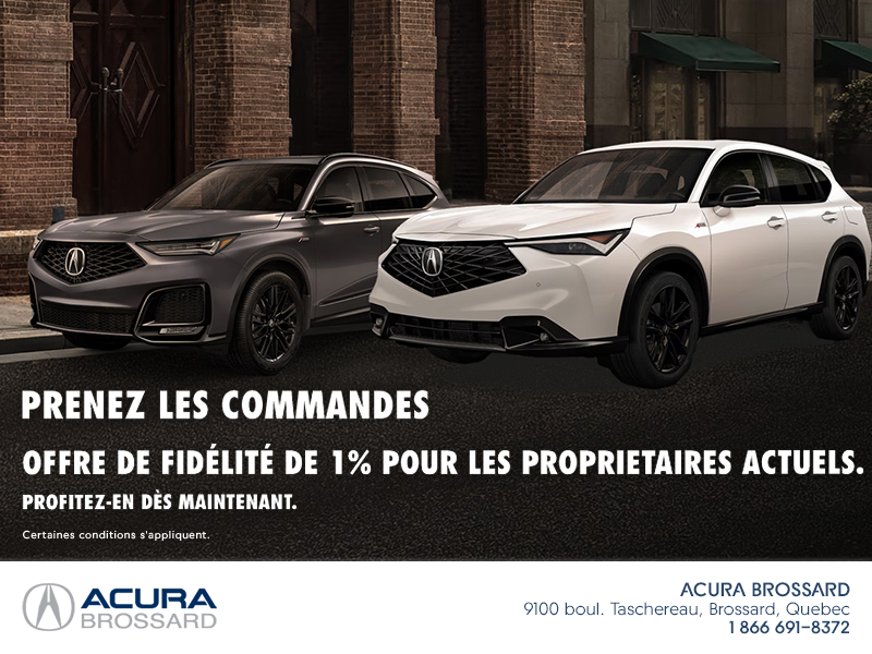 L'événement mensuel Acura