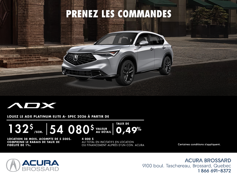 Acura ADX 2026