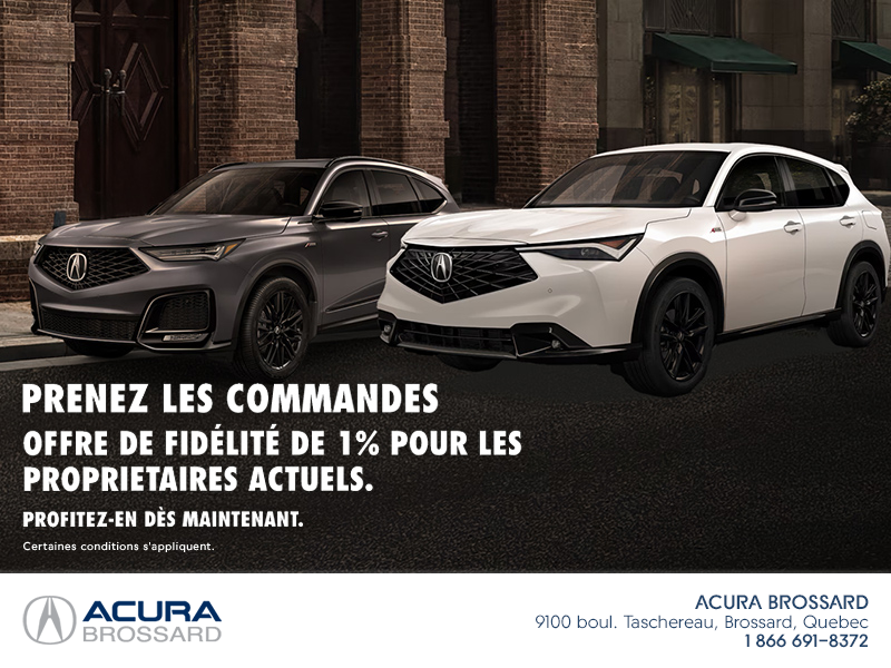L'événement mensuel Acura
