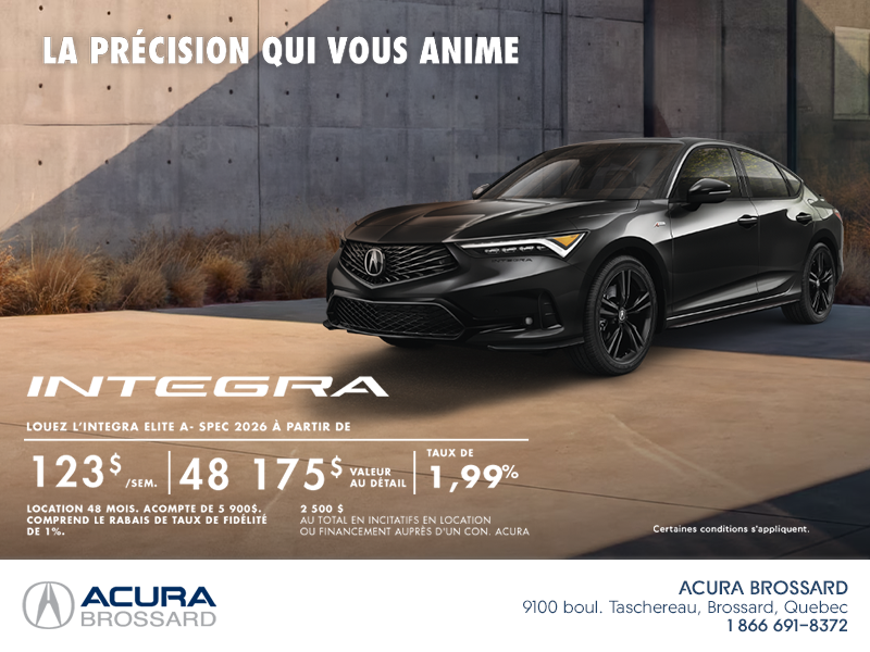Acura Integra 2026