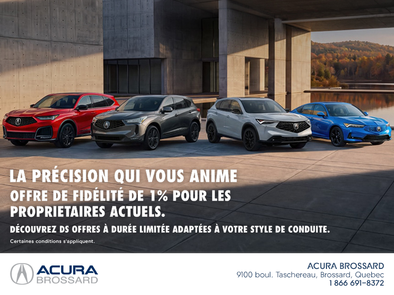 L'événement mensuel Acura