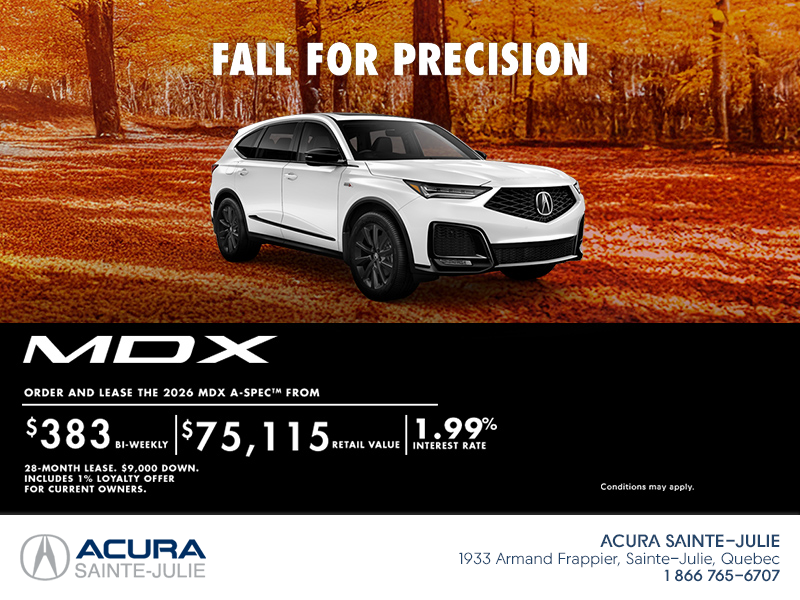 2026 Acura MDX