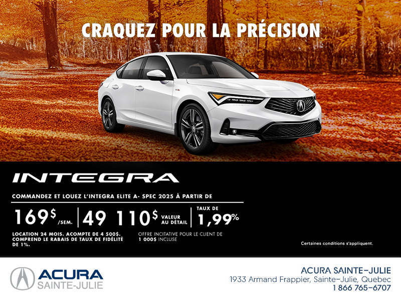Acura Integra 2025