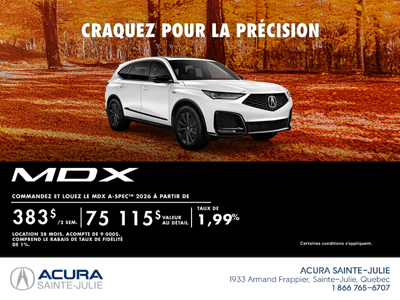 Acura MDX 2026