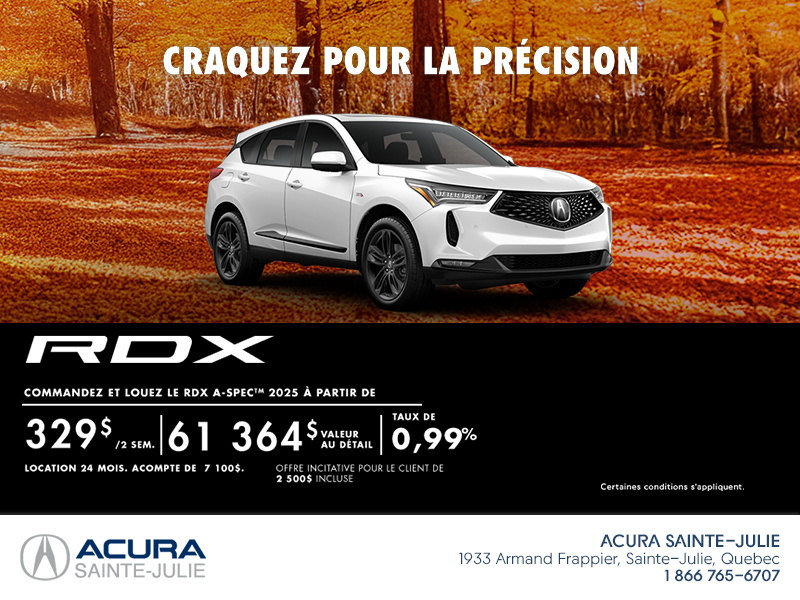 Acura RDX 2025