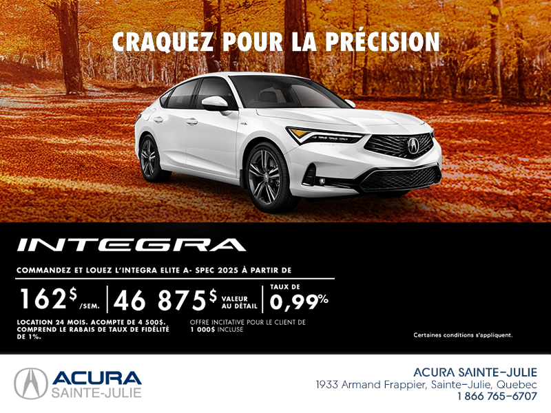 Acura Integra 2025