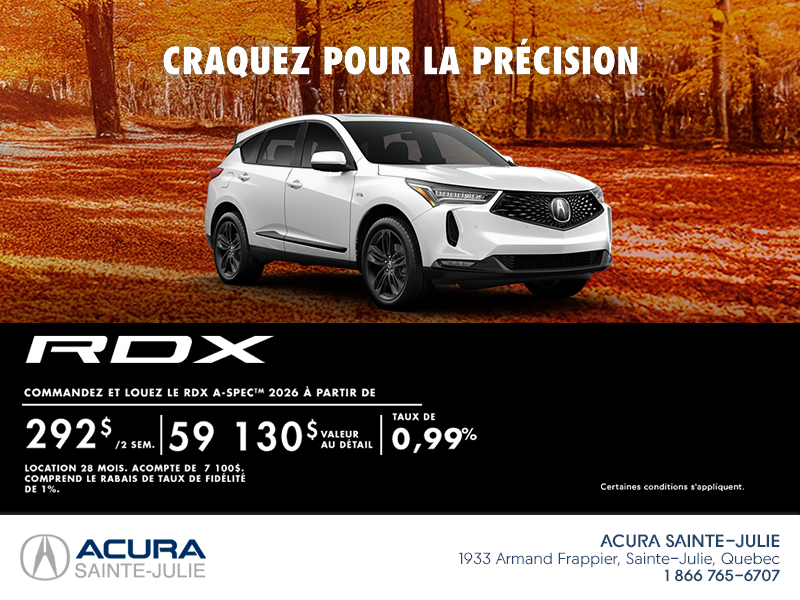 Acura RDX 2026