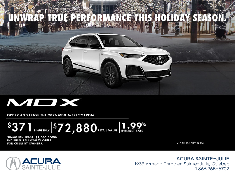 2026 Acura MDX