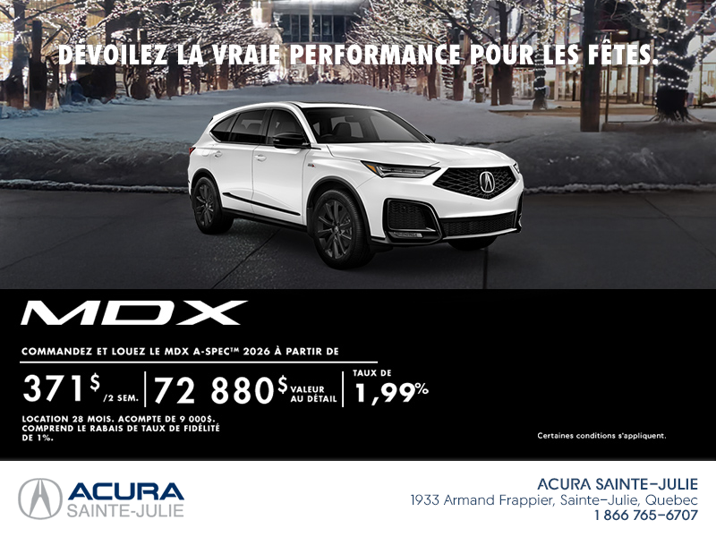 Acura MDX 2026