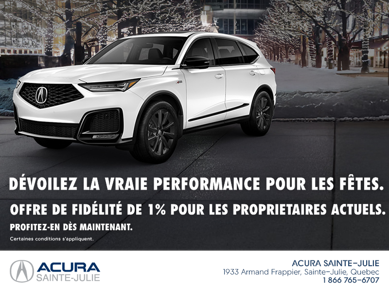 L'événement mensuel Acura
