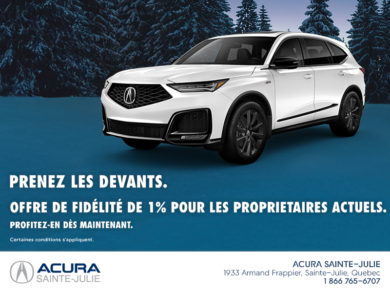 L'événement mensuel Acura