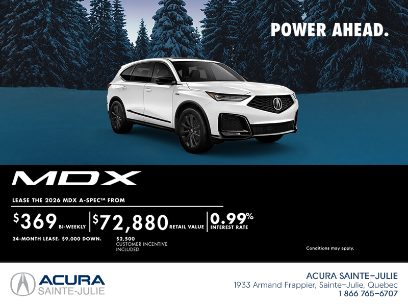 2026 Acura MDX