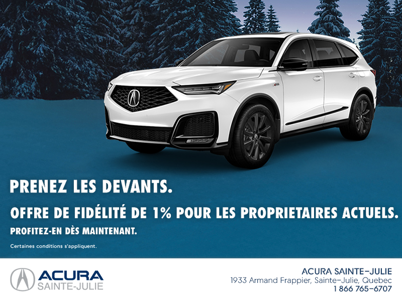L'événement mensuel Acura
