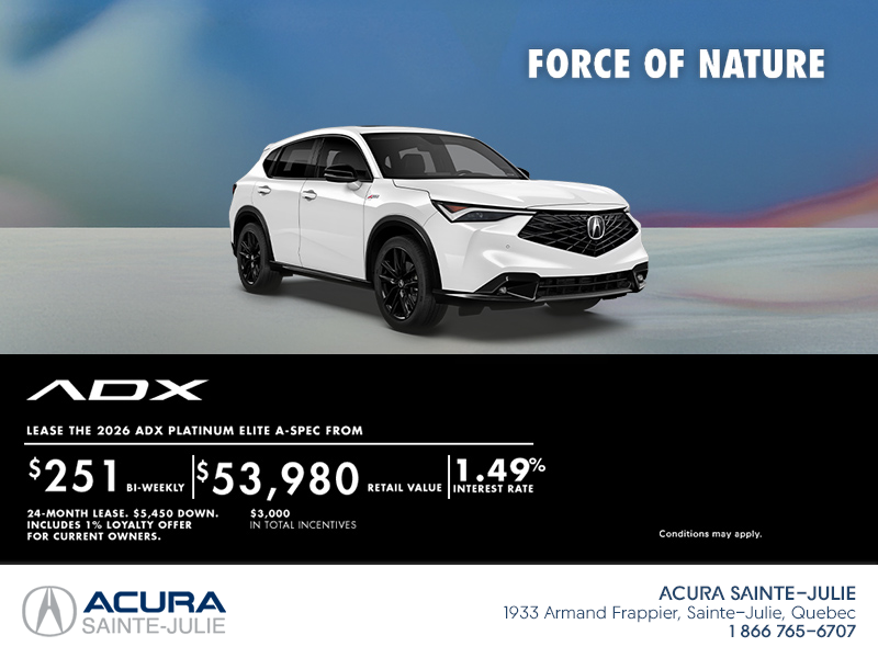 2026 Acura ADX