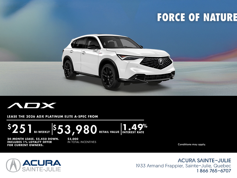 2026 Acura ADX