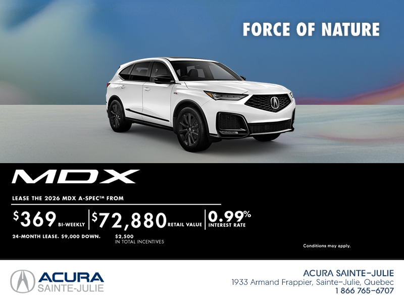 2026 Acura MDX