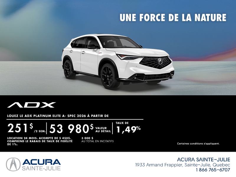 Acura ADX 2026
