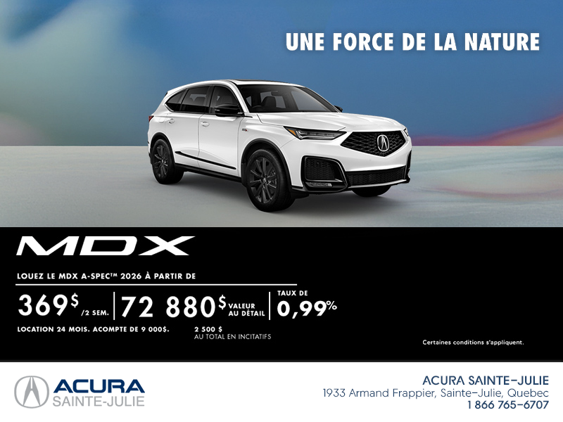 Acura MDX 2026