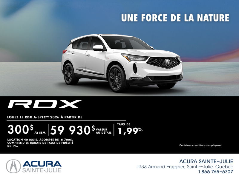 Acura RDX 2026