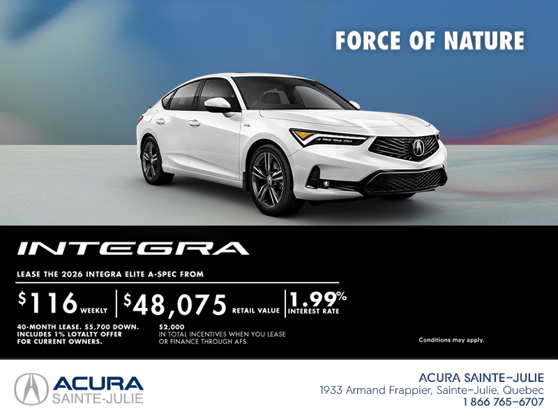 2026 Acura Integra