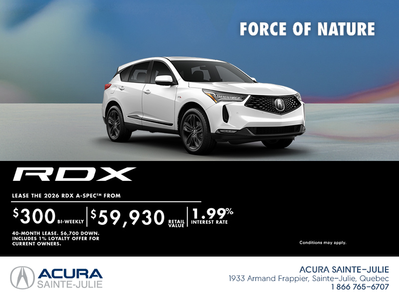 2026 Acura RDX