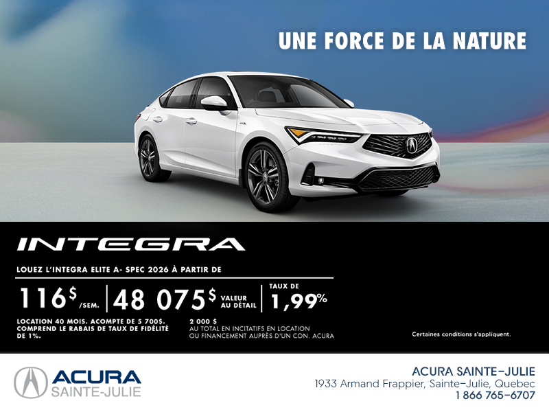 Acura Integra 2026