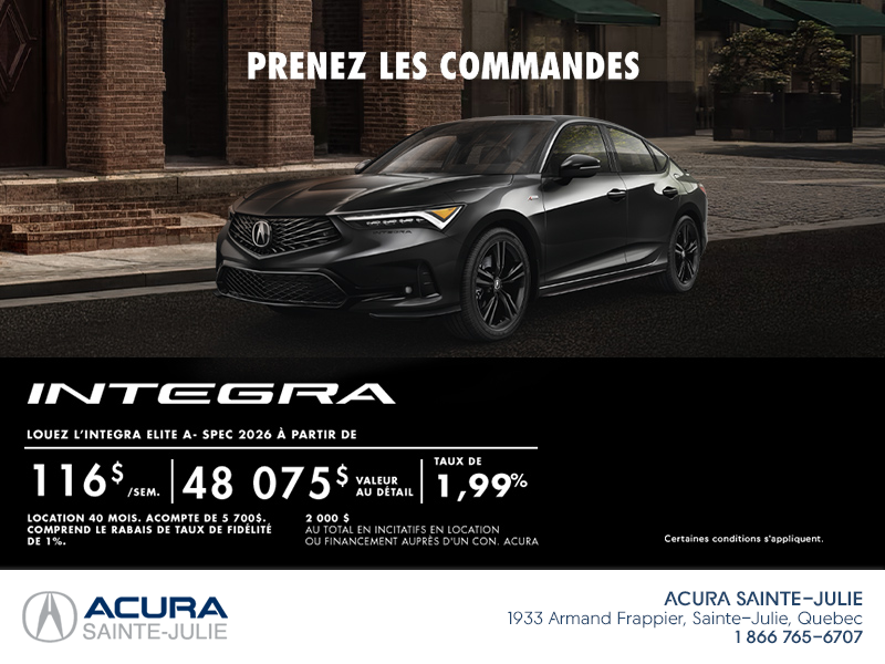 Acura Integra 2026