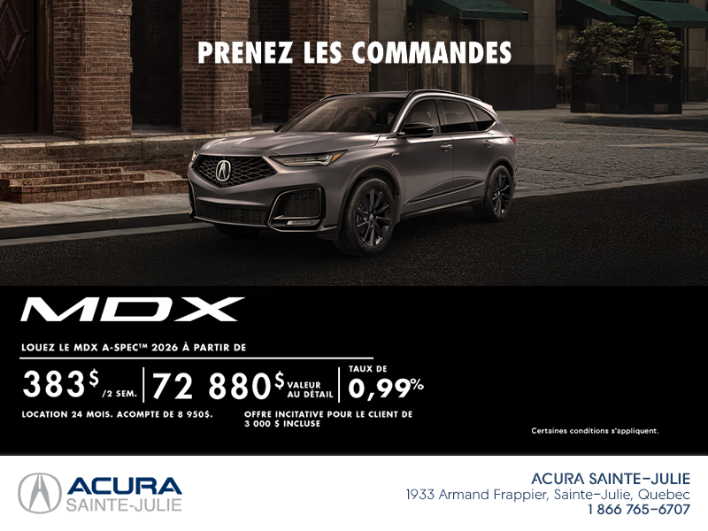 Acura MDX 2026
