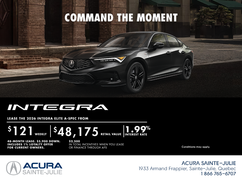2026 Acura Integra