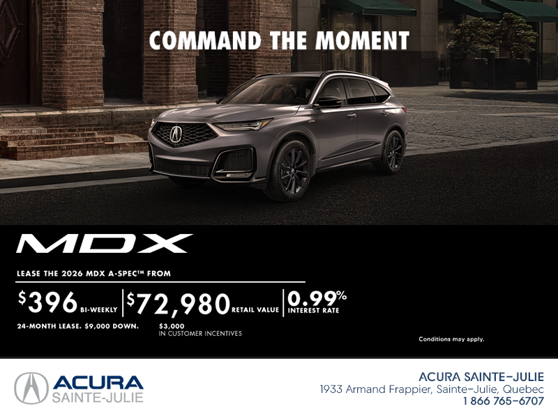2026 Acura MDX