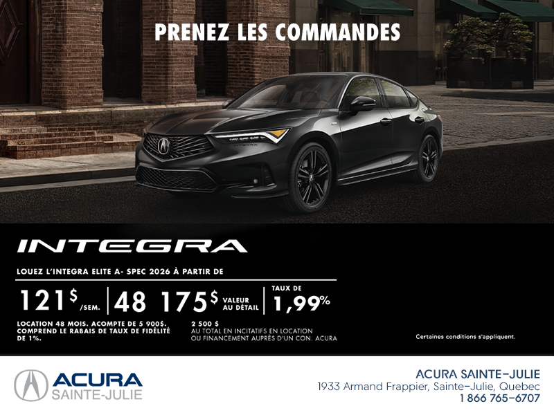Acura Integra 2026