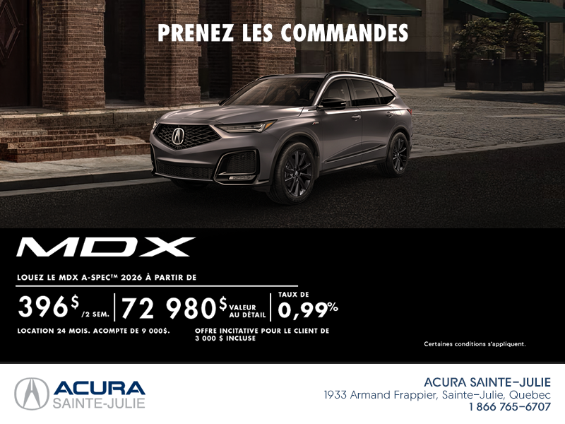 Acura MDX 2026