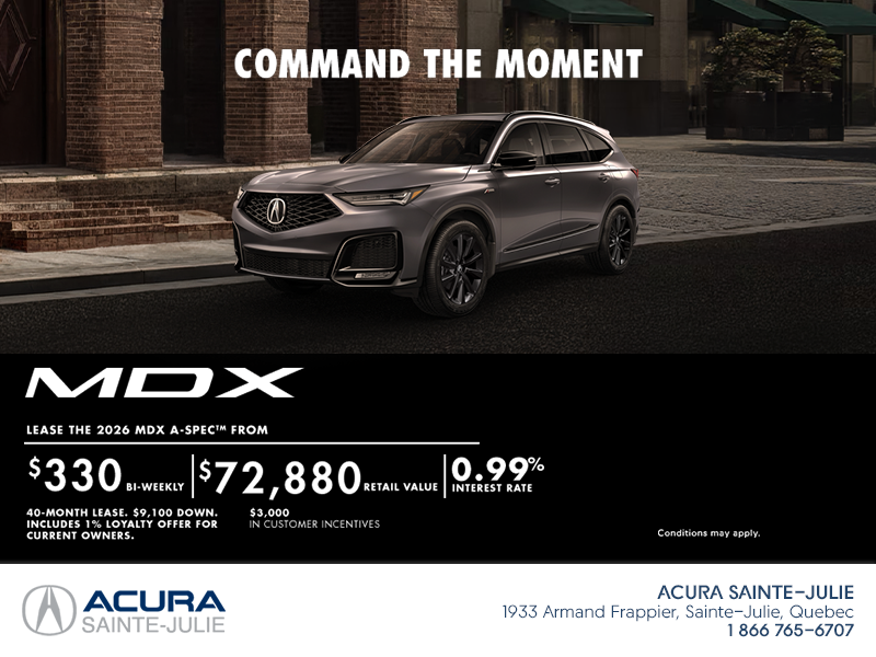 2026 Acura MDX
