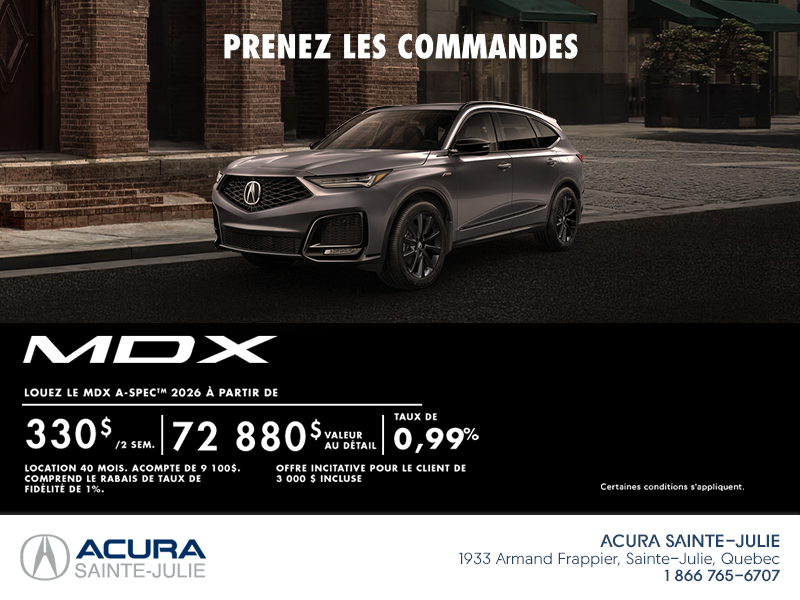Acura MDX 2026