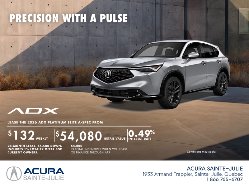 2026 Acura ADX
