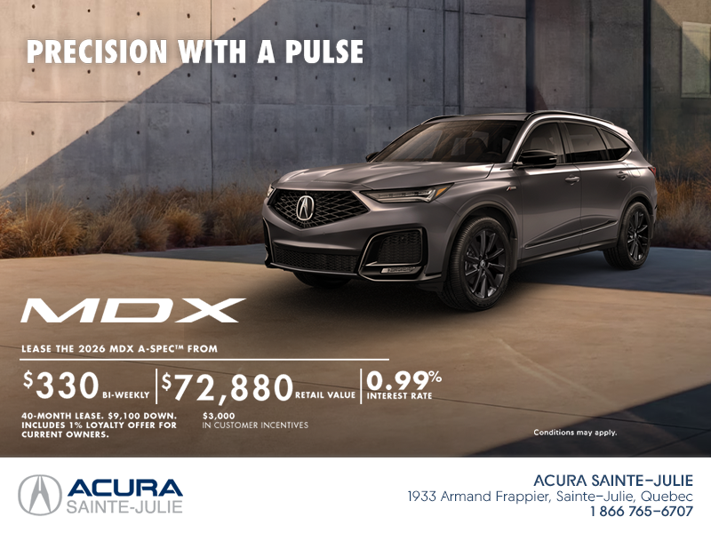 2026 Acura MDX