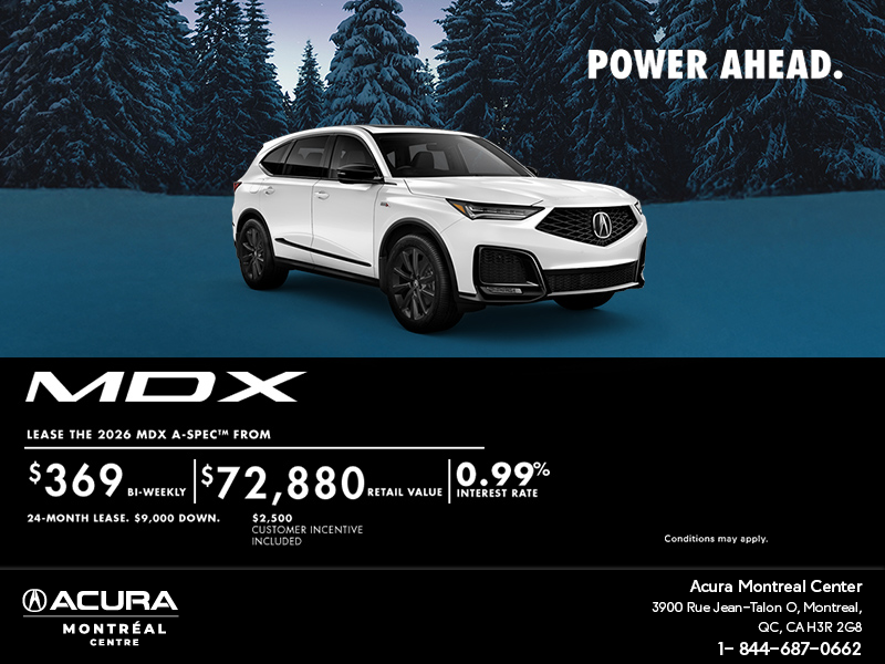 2026 Acura MDX