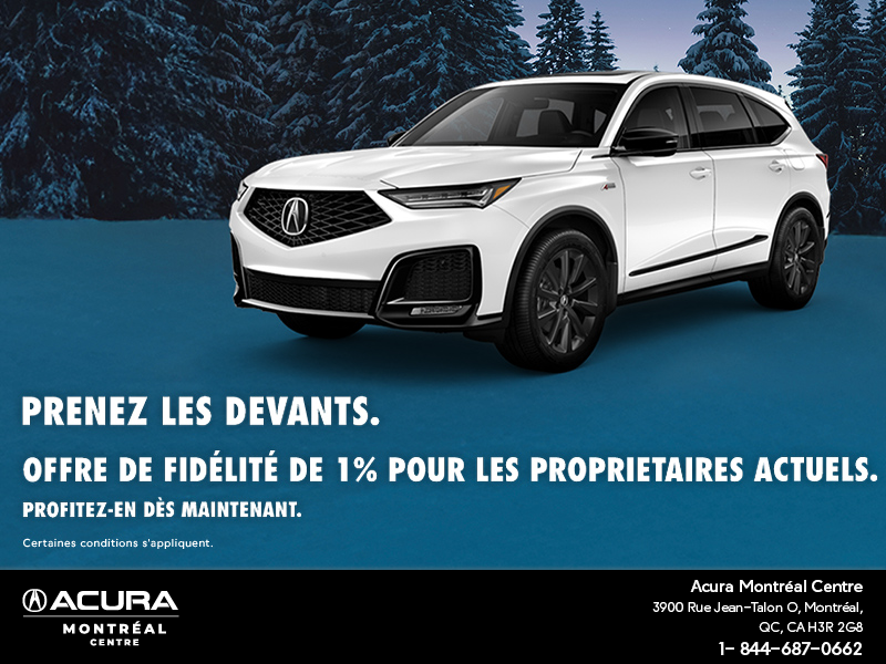 L'événement mensuel Acura
