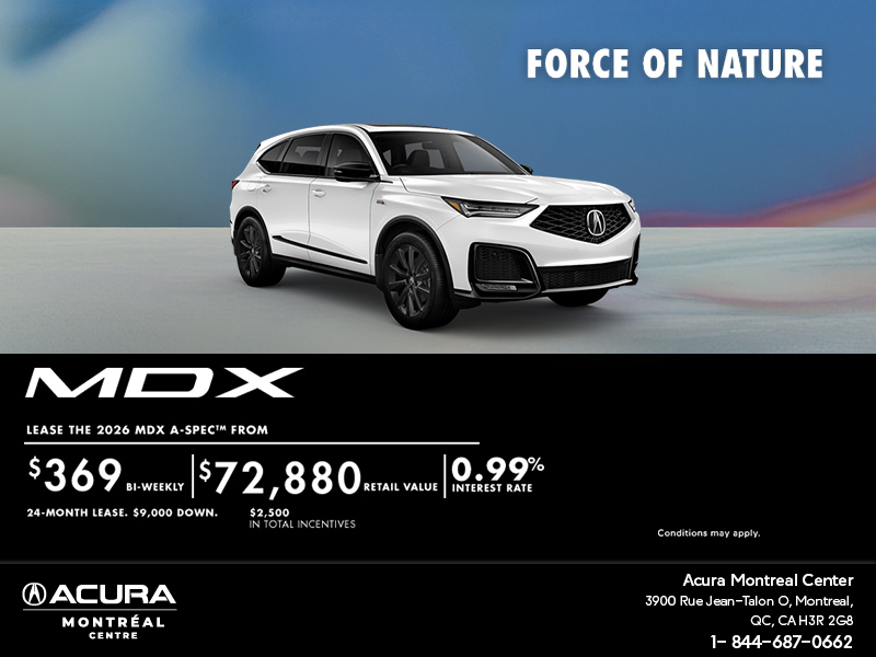 2026 Acura MDX